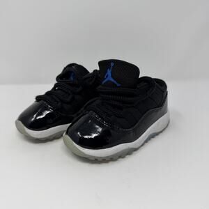 Jordan 11 Black Patent Leather High-Top Sneakers Size 6C